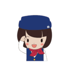 京都からこんにちは ハチ子です！（個別スタンプ：36）