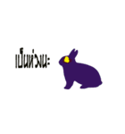 rabbitGlowing fun（個別スタンプ：8）