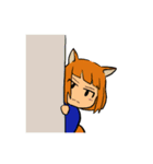 狐娘スタンプ（個別スタンプ：3）