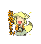 狐娘スタンプ（個別スタンプ：31）