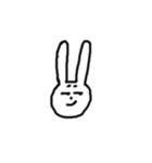 いろんな表情の耳長うさぎ（個別スタンプ：8）