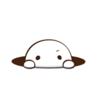 しろいおばけのスタンプ（個別スタンプ：3）