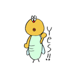 むっしーの日常生活（あいさつスタンプ）（個別スタンプ：6）