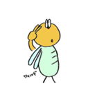 むっしーの日常生活（あいさつスタンプ）（個別スタンプ：10）