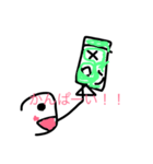 棒人間と愉快な仲間達（個別スタンプ：5）