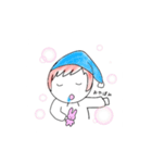 ほんわか かぴ丸とお友達（個別スタンプ：9）