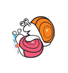 Snail is slow to live 1（個別スタンプ：1）