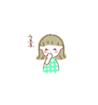 可愛い女の子のスタンプ！（個別スタンプ：14）
