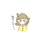 可愛い女の子のスタンプ！（個別スタンプ：15）