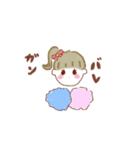 可愛い女の子のスタンプ！（個別スタンプ：17）