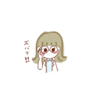 可愛い女の子のスタンプ！（個別スタンプ：20）