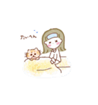 可愛い女の子のスタンプ！（個別スタンプ：26）
