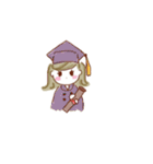 可愛い女の子のスタンプ！（個別スタンプ：27）