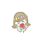 可愛い女の子のスタンプ！（個別スタンプ：28）