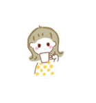 可愛い女の子のスタンプ！（個別スタンプ：37）
