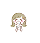 可愛い女の子のスタンプ！（個別スタンプ：40）