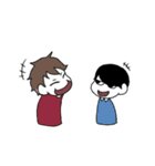 黒髪おとこのこ。（個別スタンプ：35）