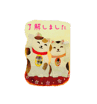 押し花コラージュスタンプmei（個別スタンプ：4）