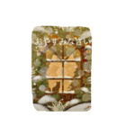 押し花コラージュスタンプmei（個別スタンプ：8）