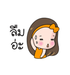 Ton Som, Cute girl 2（個別スタンプ：14）