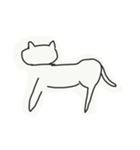 ^._.^   2次元のねこ（個別スタンプ：6）