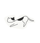 ^._.^   2次元のねこ（個別スタンプ：7）