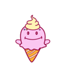 かわいいアイスクリーム（個別スタンプ：4）