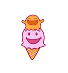かわいいアイスクリーム（個別スタンプ：5）