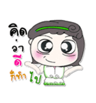 Hello my name Nicha..^^（個別スタンプ：18）