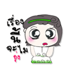 Hello my name Nicha..^^（個別スタンプ：40）