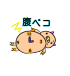 a cute  pig...series of simple.（個別スタンプ：9）