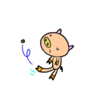 a cute  pig...series of simple.（個別スタンプ：29）