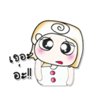 >>>My name is Miki..^__^...（個別スタンプ：7）