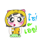 Hi！ My name is Jaidee. ！（個別スタンプ：7）