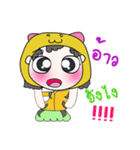 Hi！ My name is Jaidee. ！（個別スタンプ：16）