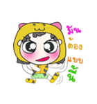 Hi！ My name is Jaidee. ！（個別スタンプ：26）