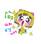 Hi！ My name is Jaidee. ！（個別スタンプ：27）