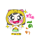 Hi！ My name is Jaidee. ！（個別スタンプ：40）