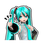 初音ミク Project DIVA Future Tone（個別スタンプ：1）