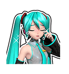 初音ミク Project DIVA Future Tone（個別スタンプ：19）