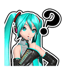 初音ミク Project DIVA Future Tone（個別スタンプ：31）