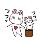 今日も『ウサボー』（個別スタンプ：20）