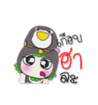 ^_^！ Miss. Suki.Penguin（個別スタンプ：4）