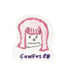 pink haired girl（個別スタンプ：4）