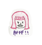 pink haired girl（個別スタンプ：16）