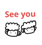Tienhsi has a sheep-part 2！！！（個別スタンプ：16）
