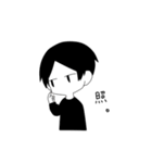 無気力男子（個別スタンプ：20）