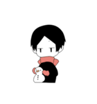 無気力男子（個別スタンプ：40）