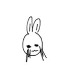 ゆるーいうさちゃん（個別スタンプ：6）