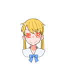 拒否ガール（個別スタンプ：2）